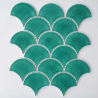 Modern Design Interior Cermic Tile Flooring Glossy Ceramic Mosaic Tile for Project
