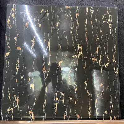 60X60cm Full Polished Black Porcelain Wall Floor Tiles
