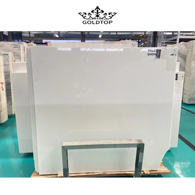 Best Price Made in China Home Decoration Building Material Bathroom Kitchen Pure White Marble Stone Floor Wall Tile