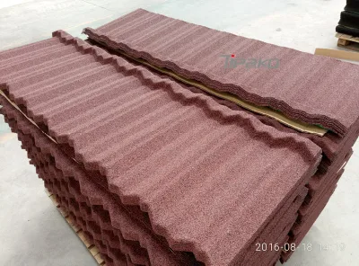 UV Resistant Roofing Sheet Pallets Stone Coated Nigeria Metal Roof Tile for Villa House with CE (ISO9001) Made in China