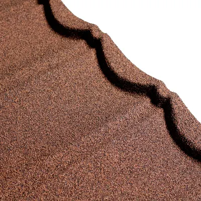 China Roof Tile Galvanlume Stone Coated Metal Roofing Materials Sheet Roof Tile