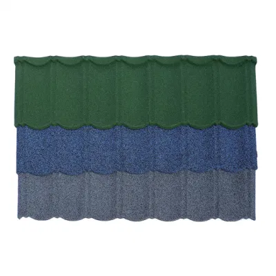 China Roof Tile Galvanlume Stone Coated Metal Roofing Materials Sheet Roof Tile