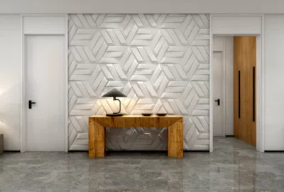 4D Jigsaw Self Adhesive Wall Tiles for Interior Decoration