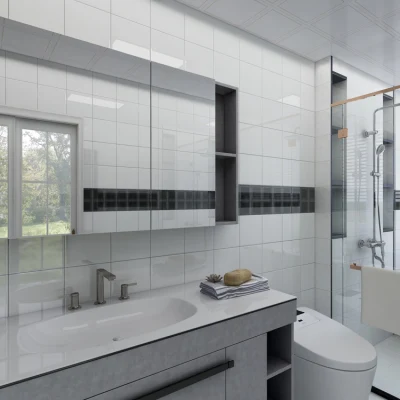 Low Price Blue Yellow Black Pink Colors Square Porcelain Mosaic Tiles for Pool Bathroom Kitchen Backsplash Wall and Floor