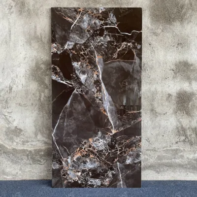 Fullbody Full Size 60X120 Dark Color Floor Marble Look Porcelanato Wall Tiles