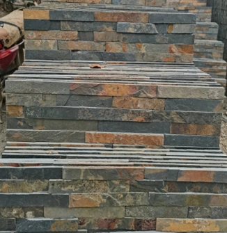 New Cheap Natural Thin Stone Slate Tiles for Wall Cladding