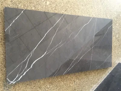 Natural Stone polished/honed/antique Pietra grey marble tiles for interiors/indoor kitchen/bathroom/toilet floor/wall decoration