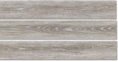 Anti-Slip Grey Series Matt Tile AAA Grade Wooden Look Ceramic Tile