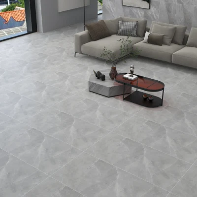 Grey Glazed Porcelain Floor Tiles for Interior Living Room and Bathroom Walls Porcelanato 60X120