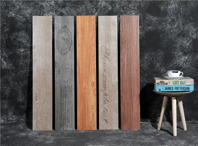 150X900mm Light Grey Ceramic Wood Tile Living Room