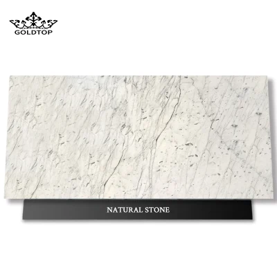 Hot Sale Polished/Honed Statuario White Marble Floor Tiles for Kitchen/Bathroom/Basement/Apartment/Villa