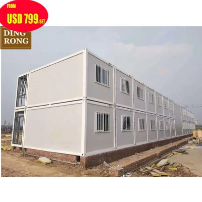 Tiny Flat Pack 20 Feet 40FT Shipping Container Frames Houses