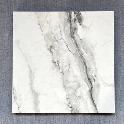 Gnt 600X600 White Marble Flooring Floor Tiles Ceramic Glazed Polished Porcelain Tiles