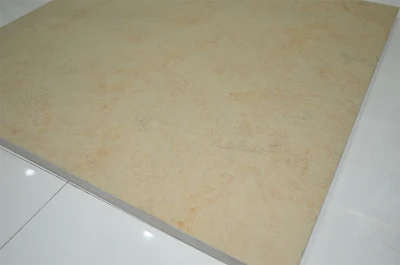 600X600mm Rough Surface Porcelain Beige Color 2cm Thick Tile