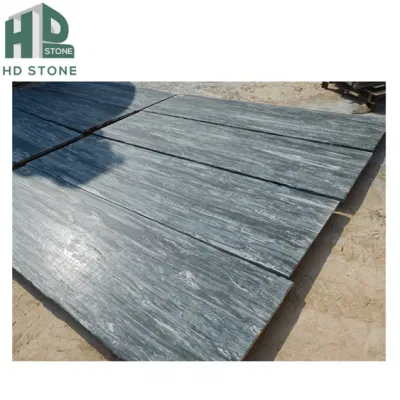 China Green Spray Wave Granite Tiles Building Wall Cladding Panel, Interior Building Walling Tiles