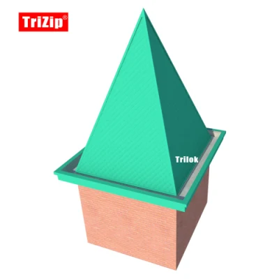 Trilok Metal Interlocking Roofing, Wall Cladding, Facade Fish Scale Shingle Tile -Td233