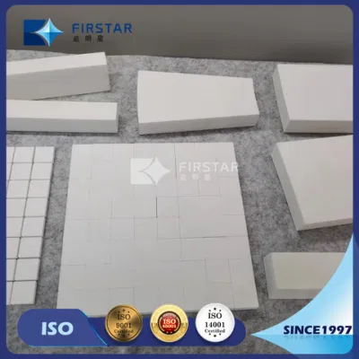 China Manufacturer of Industrial Ceramic Liner High Alumina Ceramic Tiles for Wear and Corrosion