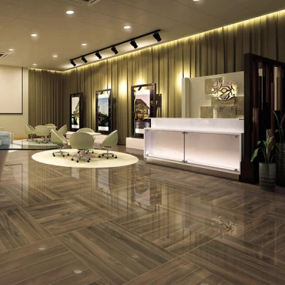 Small Wooden Ceramic Tile Promotion Flooring in Foshan