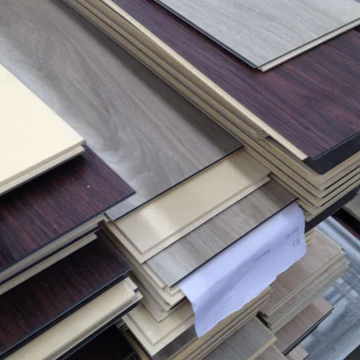 Customized 5.5mm Luxury Vinyl Tiles for Bathroom / Kitchens