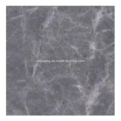 Cheap Import Natural Grey Marble Slabs Tiles for Countertop/Flooring/Background/Facade/Bathroom