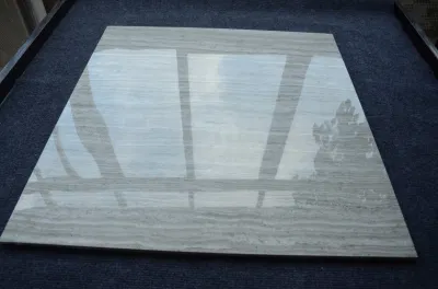 HS651gn Gray Wood-Line Ceramic Tiles for Bedroom Guangdong China