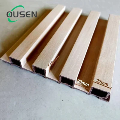 Latest Water Proof Eco Friendly Interior Composite WPC Wall Cladding Indoor Panels Tiles