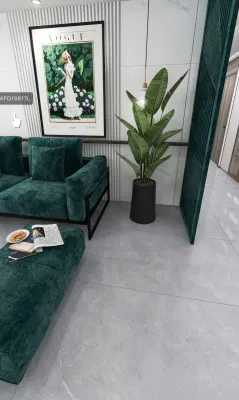 Amalie Gray 600*1200 Marble Floor Tiles Made in China Are Suitable for Living Room and Dining Room