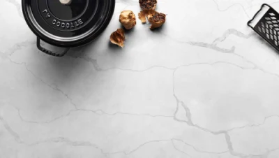 Quartz Stone Slab Artificial Quartz Stone Tile for Floor Tile Bathroom Tile or Kitchen Countertop Calacatta White Grey Veins with CE
