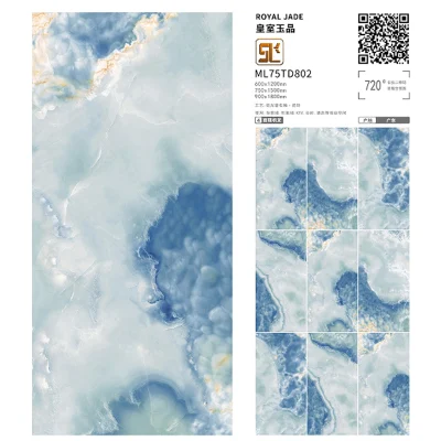 Glazed Porcelain 600 X 1200 mm Floor Tile 60 X 120 Cm Flooring Tile Marble Slab Polished Tile