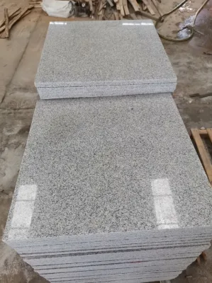 Chinese G603 Light Grey Granite Polished Tiles for Building Wall Facade &amp; Flooring