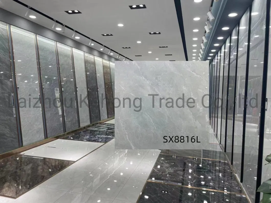 Wholesale Polished Porcelain Ceramic 800X800mmfloor Tiles/Wall Tiles for Bedroom Livingroom and Bathroom Sx8816L