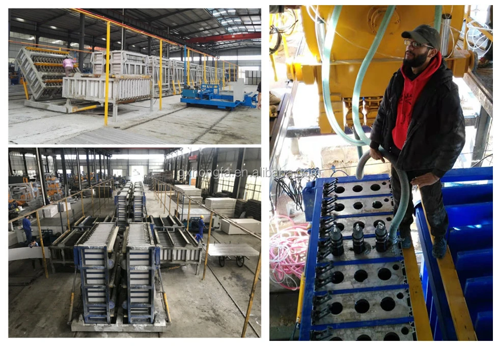 Precast Concrete Wall Panel Machine T Beam Wall Panel Machine Lightweight Cement EPS Wall Panel Machine