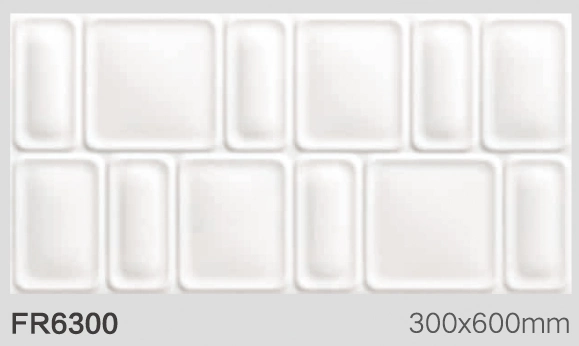 Hot Sale White Color 3D Wall Tile for Kitchen Wall Backsplash