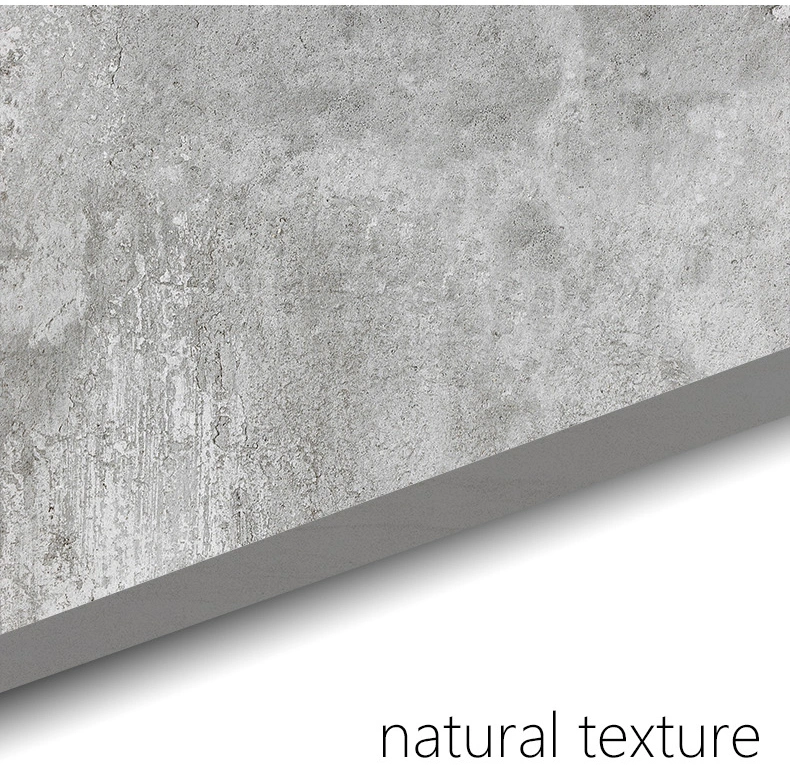 600X600mm Grey Color Cement Rustic Tile Anti-Slip Flooring Tile Lx6619W