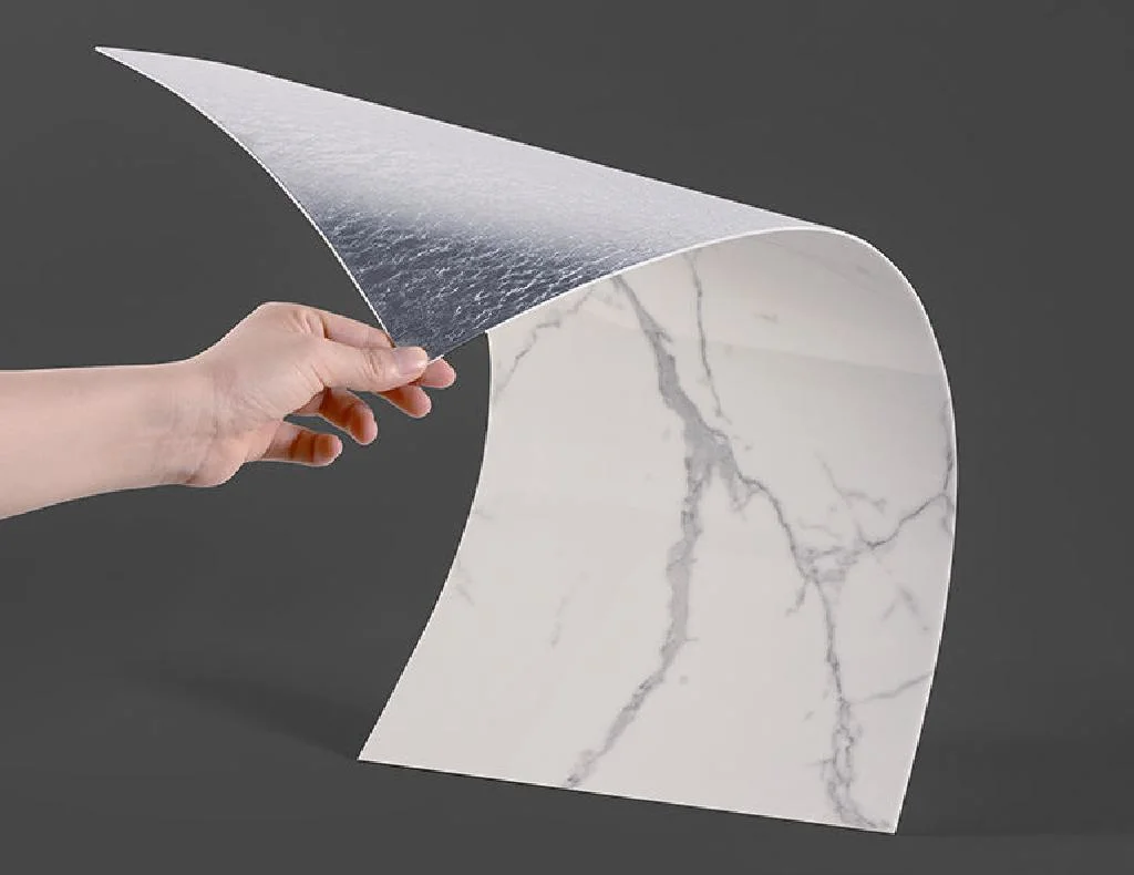 3D Ceramic Tile Sticker Wallpaper Self-Adhesive Waterproof and Moisture-Proof PVC Marble Aluminum Plastic Panel