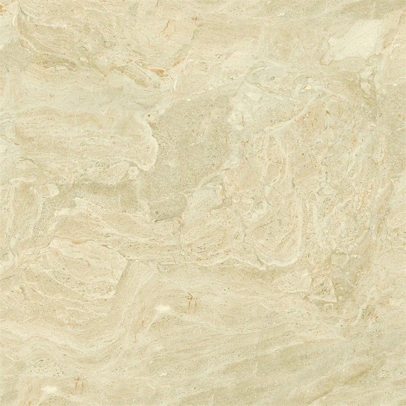 Beige Color Marble Glazed Porcelain Floor Tile 800X800mm