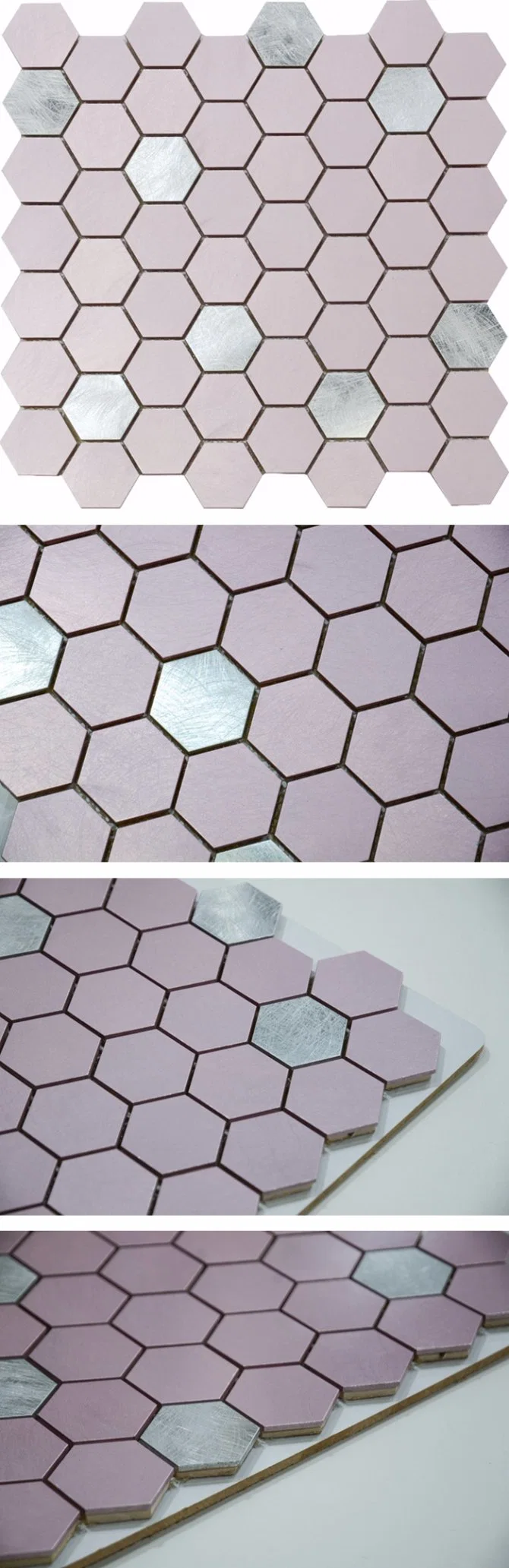 Canada Pastoralism Style Interior Wall Hexagon Floor Tile Mosaic