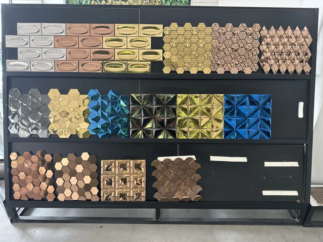 Mix Color Kitkat Mosaic Tiles Glazed Tiles China Factory Price