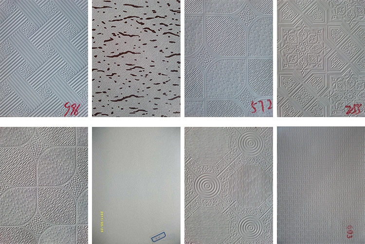 7mm Alternative to Gypsum Ceiling Tiles Made in China