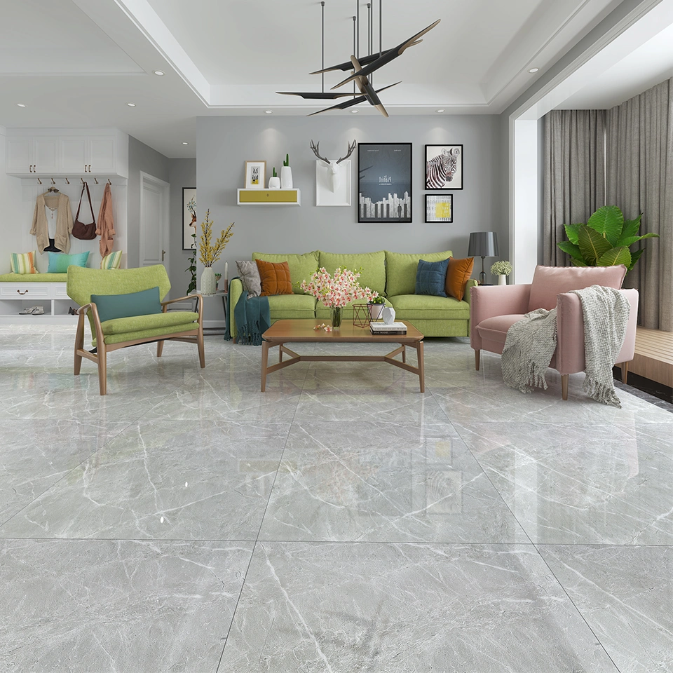 Made in China 600X600 Glazed Polished Ceramic Floor Wall Porcelain Tile