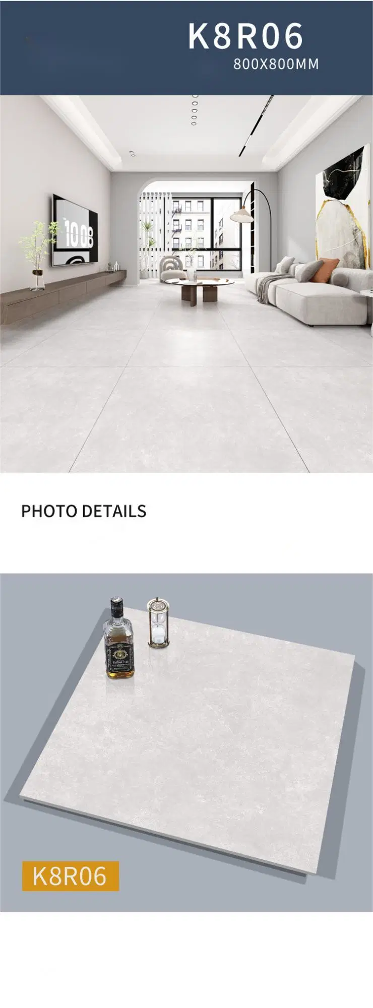 Best Price 3D Inkjet	Porcelain Rustic Floor Tile Ideas for Hotel Decoration