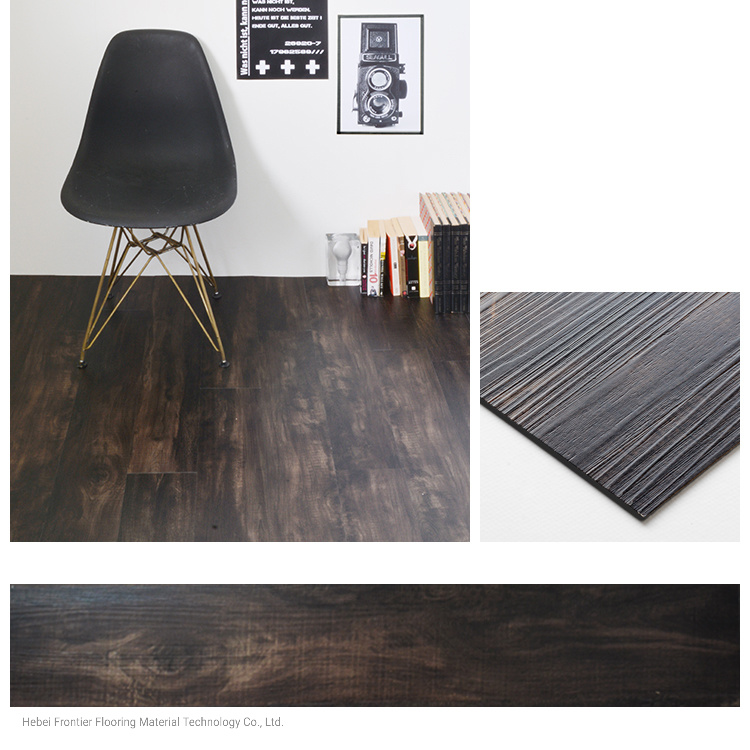 Indoor PVC Tiles Floor Vinyl Plank Flooring Lvt Flooring Tiles with Click Lock for Office Home