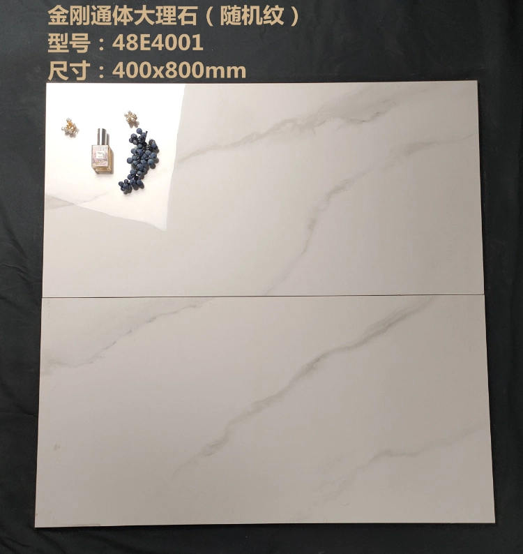 China Factory High-Quality Interior Glazed Wall Tiles 400X800 Porcelain Ceramic Kitchen and Bathroom Tiles