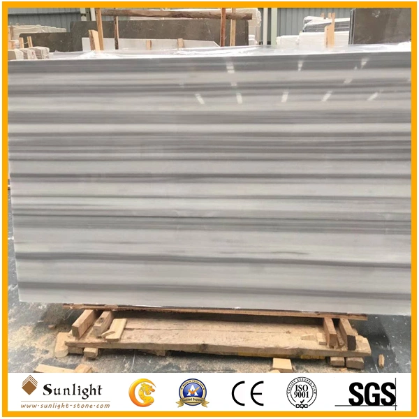 Popular Provisions White, Marmara White Veins Marble Tiles for Wall, Floor, Building Construction