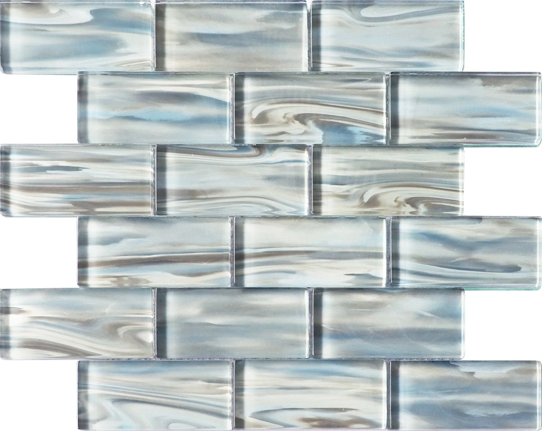Customized China Factory Supply New Style Mosaic Glass Tiles Glass Mosaic for Living Room Mosaic Tiles