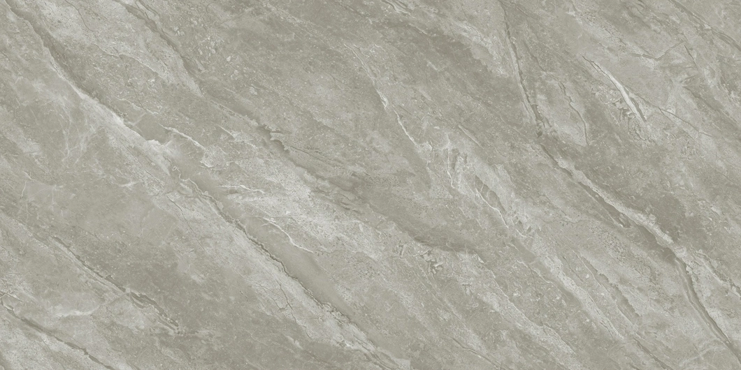 Full Polished Big Size 75X150cm Marble Look Grey Glazed Polished Porcelain Tiles for Wall