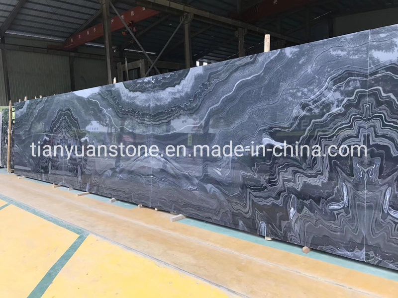 Natural Stone Grey Marble Tile for Kitchen/Bathroom Flooring