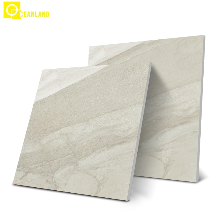 China Supplier Indoor Factory Gray Color Porcelanato 60X60 Glazed Polished Tiles