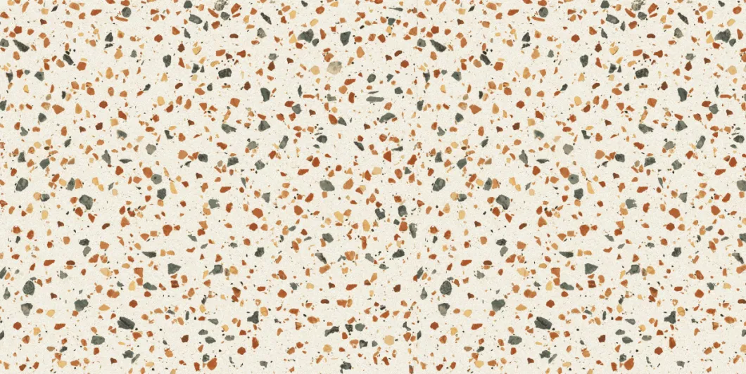 Terrazzo Artificial Matte Finish Anti-Slip Unpolished Building Material Glazed Porcelain Ceramic Wall and Floor Tile