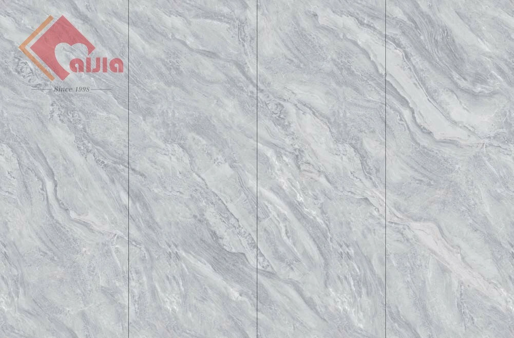 Gray Light Colour 750*1500mm Fullbody High Quality Marble Look Porcelain Wall Floor in Living Room/Kitchen Decoration Building Material Polished Ceramic Tile